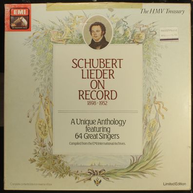 His Master's Voice RLS 766 - Franz Schubert - Schubert Lieder on Record 1898-195