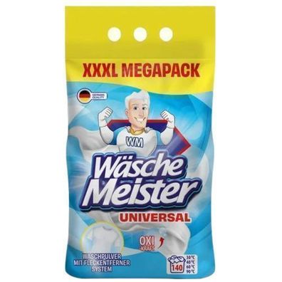 WäscheMeister Universal Waschpulver 10,5 kg - Hochleistungsreiniger
