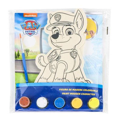 PAW Patrol Malset Holzfiguren zum Ausmalen für kreative Kinder