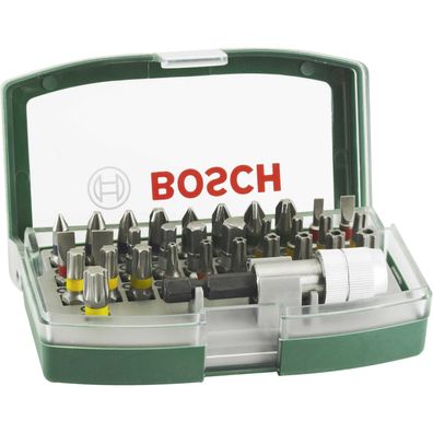 Bosch - Schraubenziehersatz - 32 Stücke - torx, phillips, pozidriv, hex, slot - Länge