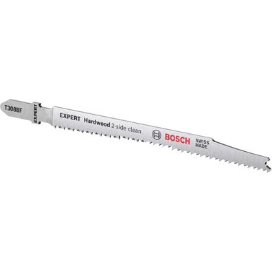 Bosch Expert Hardwood 2-side clean T308 BF - Stichsägenblatt - für Hartholz, abrasive