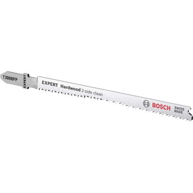 Bosch Expert Hardwood 2-side clean T308 BFP - Stichsägenblatt - für Hartholz, laminie
