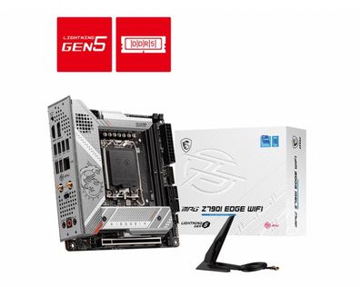 Placa de baza MSI MPG Z790I EDGE WIFI, Motherboard - 1700 Intel Z790 mITX „7E03-001R“