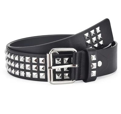 Nietengürtel / Gürtel / Nieten / Damen / Herren / 110cm Länge / Punk / Gothic