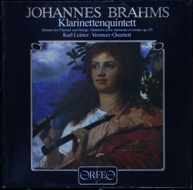 Orfeo (2) S 068831 A - Johannes Brahms, Vermeer Quartet, Karl Leister - Klarinet