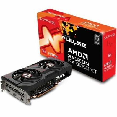 Sapphire Radeon RX9060XT Pulse Gaming OC 16GBGDDR6 2xHDMI DP