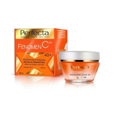 Perfecta Fenomen C 40+ Farbausgleichende Creme Faltenreduzierung