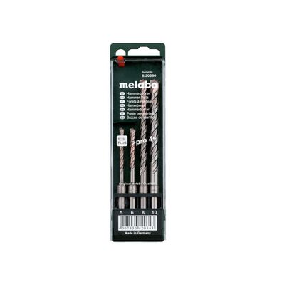 Metabo SDS-Plus Pro 4-Bohrersatz 4tlg. Beton Mauerwerk Naturstein 630580000
