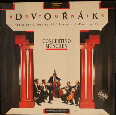 Obligat ob.01.108 - Antonín Dvorák, Concertino München - Quintett G-Dur, op