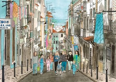 Spaziergang durch Lissabon