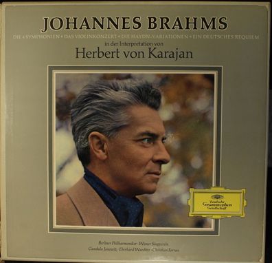 Deutsche Grammophon SKL 133/139 - Johannes Brahms, Herbert von Karajan, Berliner