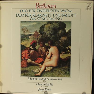 Victor VX 212 - Ludwig van Beethoven - Duo Für Zwei Flöten WoO26/ Duo Für Kla