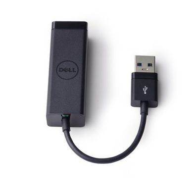 Dell | USB-A 3.0 auf Ethernet (PXE-Boot) | Schwarz | Adapter