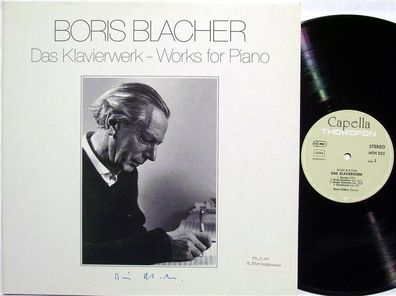 Thorofon Capella MTH 223 - Boris Blacher - Das Klavierwerk - Works For Piano