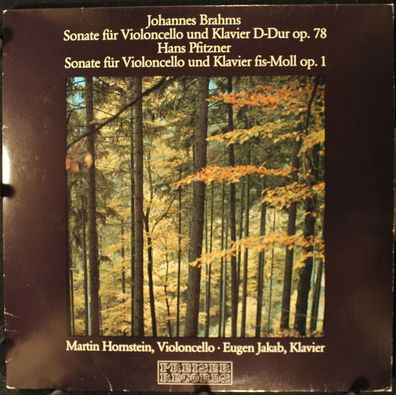 Preiser Records SPR 3370 - Johannes Brahms, Hans Pfitzner, Martin Hornstein, Eug