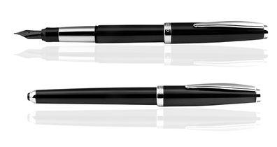 CLEO Colour Füllfederhalter Patrone/Konverter, Schwarz