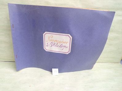 altes Neuruppiner Bilderbögen Heft mit 4 Bogen Ankleidepuppen Gustav Kühn