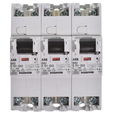 ABB 3x S701 E63SEL Hauptsicherungsautomat GHS7015001R0599