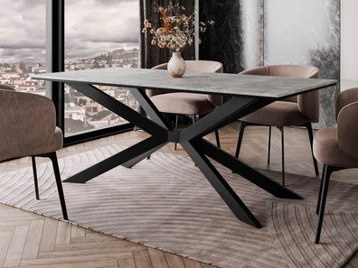 Tisch Wiqus Esszimmertisch Küchentisch Rechteck Loft Esstisch Modern