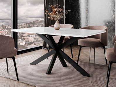 Tisch Anrowis Esszimmertisch Küchentisch Rechteck Loft Esstisch Modern