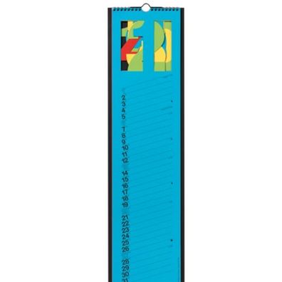 Räder Streifenkalender, Bunt 2026