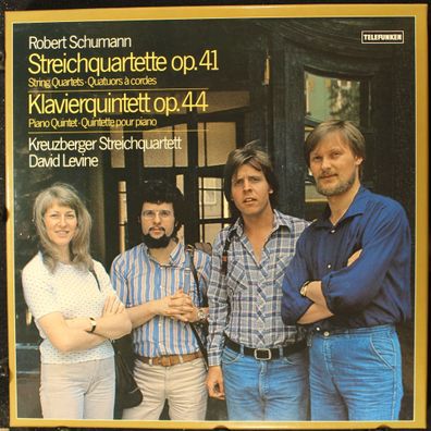 Telefunken 6.35497 - Robert Schumann, Kreuzberger Streichquartett, David Levine
