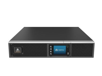 Liebert GXT5 1PH UPS 0.75VA INPUT PLUG IEC C14 INLET 2U OUTP