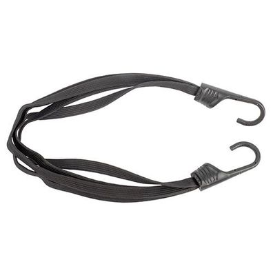 Gepäckgurt 4-fach 2 Haken, L=600mm, schwarz
