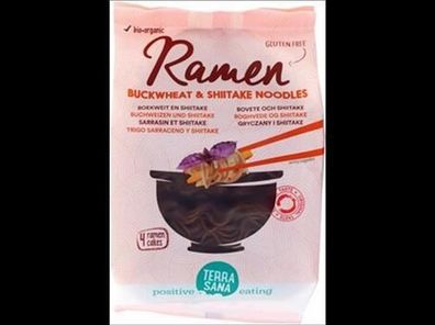 TerraSana 6x Ramen Buchweizen mit Shiitake 280g