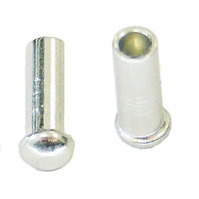 Endkappe für Innenzüge, Aluminium, 100 Stk im Beutel, Fasi, 104040017