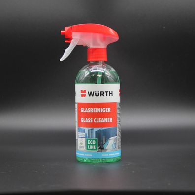 Glasreiniger Ecoline WÜRTH für eine streifenfreie und gründliche Reinigung