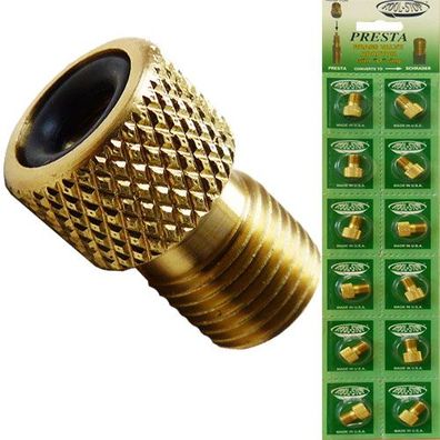 Ventiladapter Messing, von SV auf AV, Kool-Stop, FI-100KS