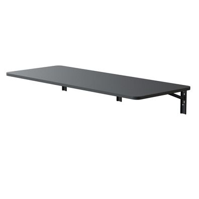 Wandregal MC-128 B Maclean Klappbares Regal mit Aufsatz Schreibtisch 100x40 cm