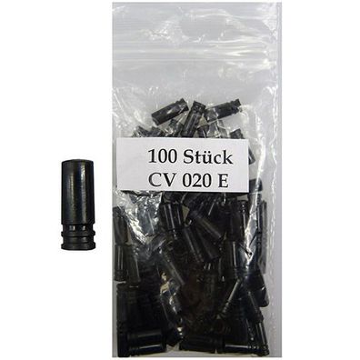 Endkappe für Schalthülle , Ø = 4,1 mm, Kunststoff, Beutel 100 Stk, Fasi, 104040033