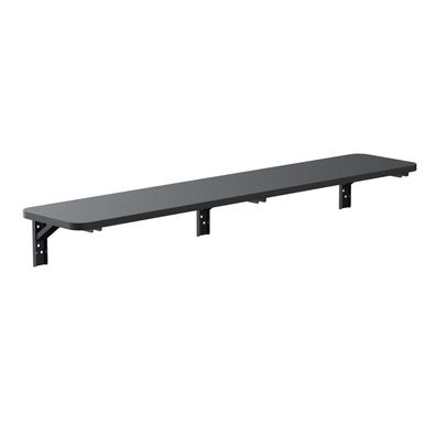Wandregal MC-129 B Maclean Klappbares Regal mit Aufsatz Schreibtisch