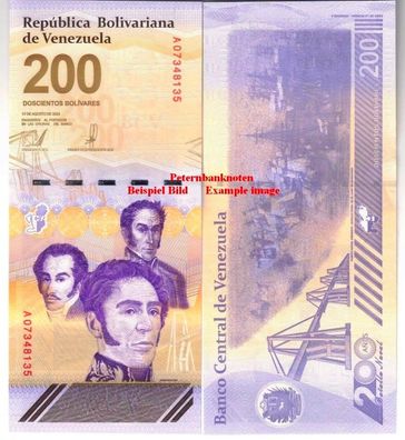 Venezuela 200 Bolivares Digitales 2023(2024) Unc P 120 61195#