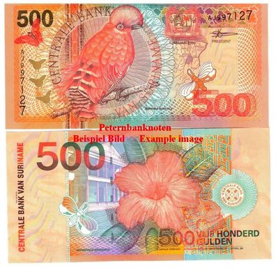 Surinam / Suriname 500 Gulden 2000 Unc. P 150 62995#