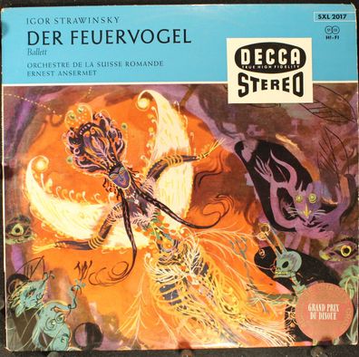 DECCA SXL 2017 - Igor Stravinsky, Ernest Ansermet, L'Orchestre De La Suisse Roma