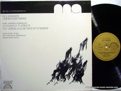 Supraphon 64 271 - Paul Hindemith, Karl Amadeus Hartmann, The Czech Philharmonic