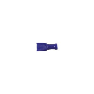 Flachsteckhülse Vollisolierter Quetschve 1,5 - 2,5 mm&sup2; blau (HELLA), Abgabe