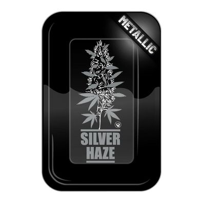 FIRE-FLOW Drehunterlage Small - Plant Silver Haze - Rolling Tray/Stopfunterlage