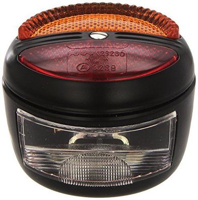 HELLA Heckleuchte Schluss-, Brems-, (Bli mit Kennzeichenbeleuchtung für Kennzeiche