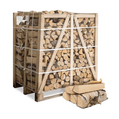 Heizfuxx Brennholz Birke 25 cm 1 RM 500kg