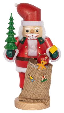 Richard Glaesser Nussknacker Weihnachtsmann aus Seiffen im Erzgebirge
