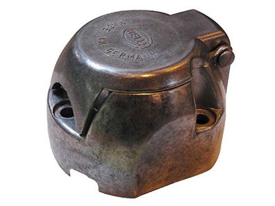 HELLA Steckdose 7-polig, 12 V, nach ISO 7 Schraubanschlüsse