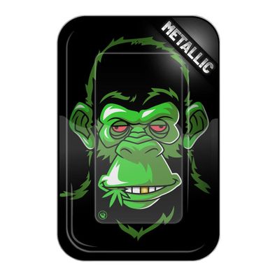 FIRE-FLOW Drehunterlage Small - Affen 3/4 - Rolling Tray/Stopfunterlage