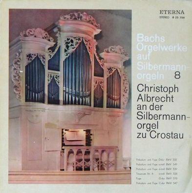 Eterna 8 25 759 - Johann Sebastian Bach, Christoph Albrecht - Christoph Albrecht