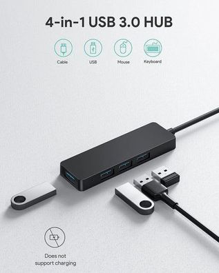 Aukey CB-H39 - 4 Port USB 3.0 Hub
