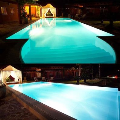 LyLmLe R-PL01 - Harz Gefüllt LED Poolbeleuchtung, AR56 35W Ultraflach