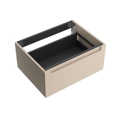 Salgar Waschtischunterschrank Monterrey 800 1 Metallschublade mit Softeinzug Macchia